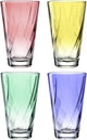 Leonardo Trinkglas 300ml sortiert Twist - Set 4