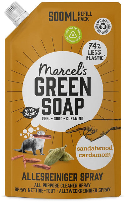 Marcels Green Soap Füllen Sie alle Spray -Spray -Lavendel -Rosmarin 500 ml