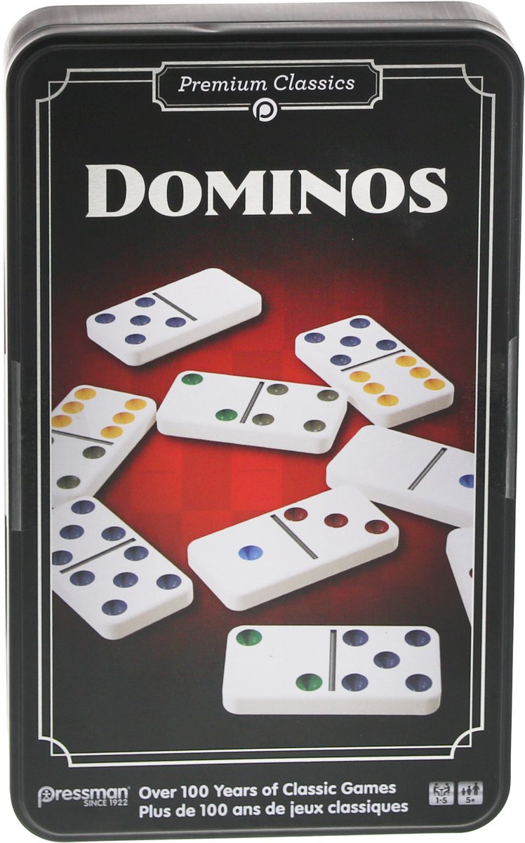 Goliath Double Six Dominos – Actionspiel – Familienspiel – Domino – Denkspiel