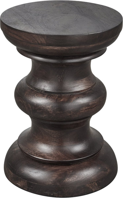 Woood Jonah Beistelltisch – Holz – Dunkelbraun – 42 x 30 x 30