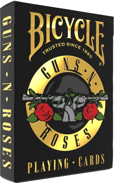 Bicycle Guns n' Roses – Premium-Spielkarten – Poker – Ultimates-Kollektion – Sammlerstück