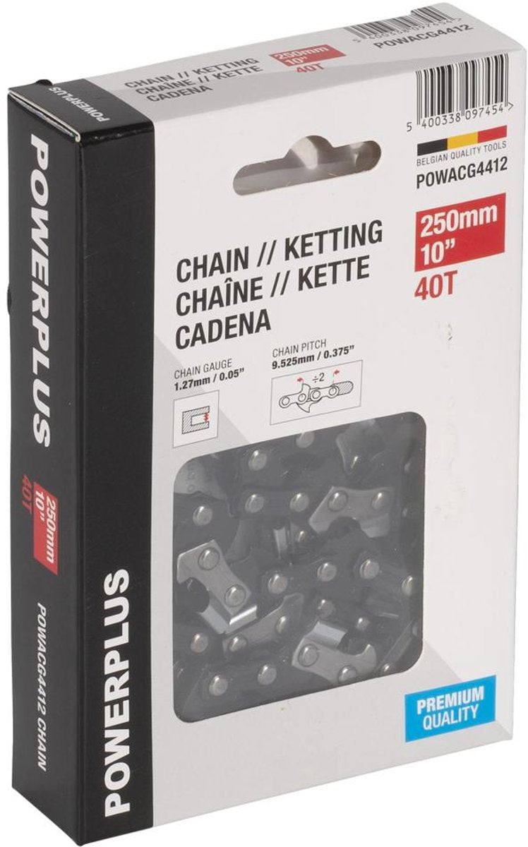 Powerplus – powacg4412 – Kette – 10 – 250 mm – 40 t – Premium