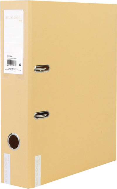 Ancor-Binder, geprägt, trocken, A4, 2r, 8 cm, Senfgelb -an-118742