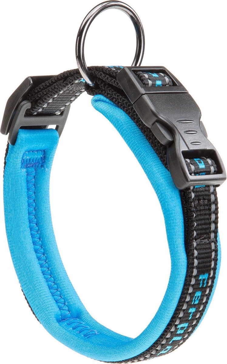 Ferplast Hundehalsband Sportnylon 43 cm blau schwarz
