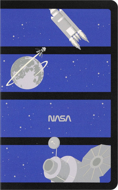 Moleskine NASA Volant Notizbuch groß – Softcover – leer – leuchtet im Dunkeln
