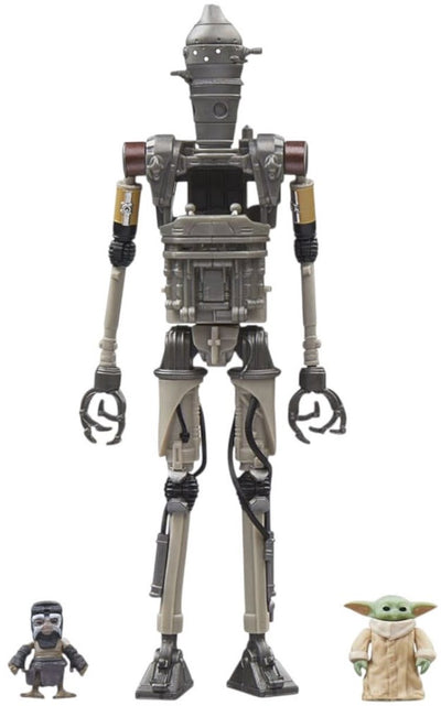 Hasbro Star Wars The Vintage Collection DLX Booga – Actionfigur – IG-12 Grogu