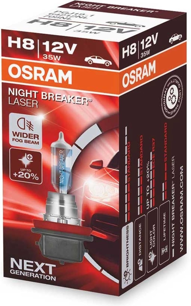 Osram Autolampe 64212nl h8 12v 35w