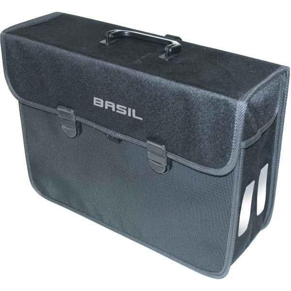 Basil Malaga XL - Einzelfahrradtasche, unisex, schwarz