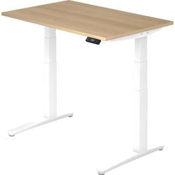 Bach Sitz-Steh-Schreibtischhammer VXBHM12 E WW braun 1200 mm x 800 mm x 720 mm