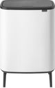 Brabantia Bo Touch Bin Hi Abfallbehälter – 60 Liter – 1 Fach – Weiß