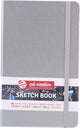 Talens Art Creation Skizzenbuch, glänzendes Silber, 13 x 21 cm, 140 g, 80 Blatt