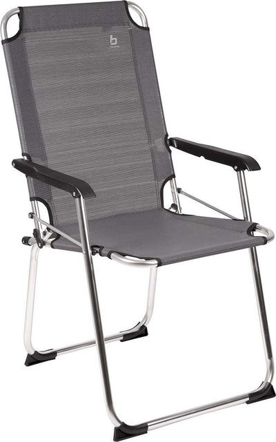 Bo-Camp – Stuhl – Copa Rio – XXL – Deluxe – Grau