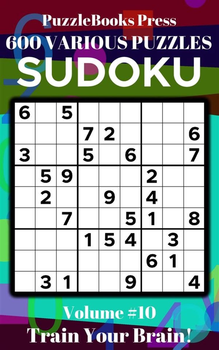 Rätselbücher drücken Sudoku – Band 10