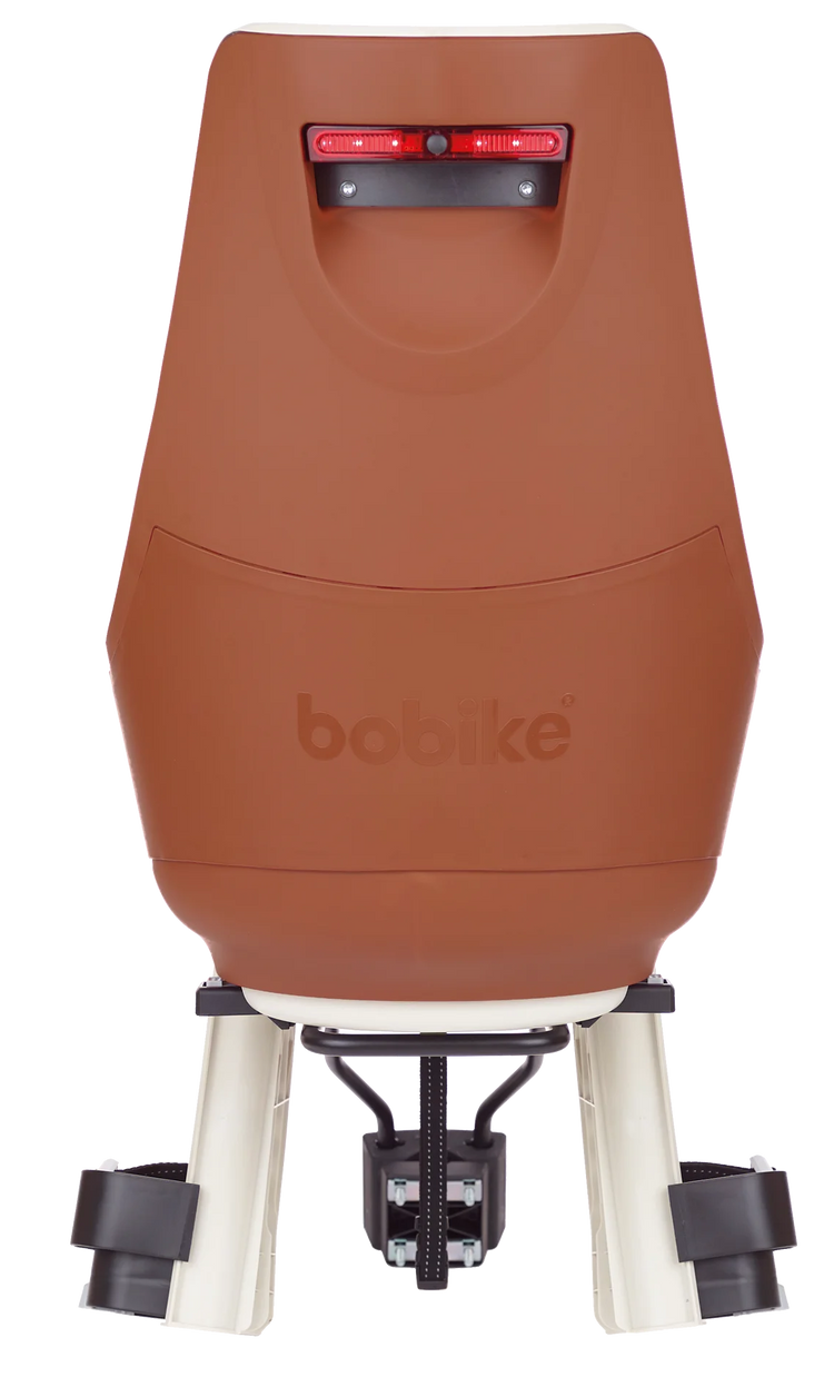 Bobike -Kindersitz hinter Maxi Exclusive Tour plus Zimtbraun -Rahmenbestätigung (FF)