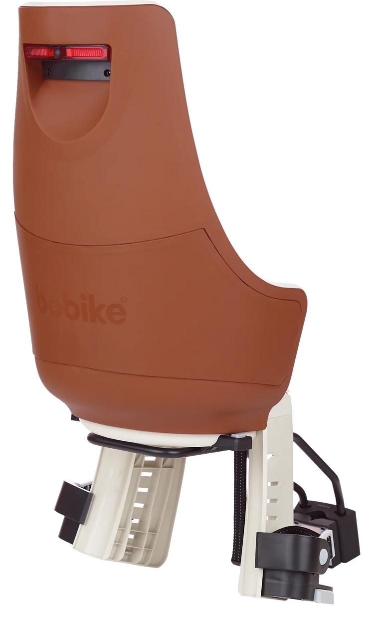 Bobike -Kindersitz hinter Maxi Exclusive Tour plus Zimtbraun -Rahmenbestätigung (FF)