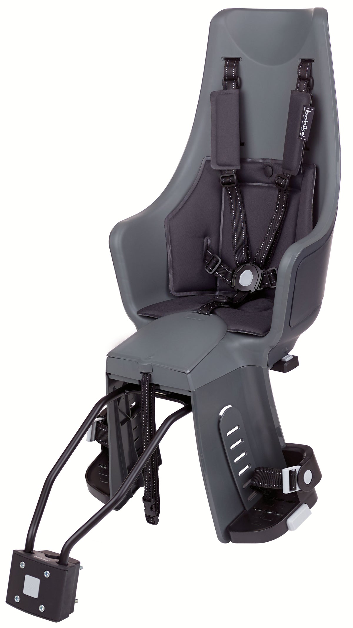 Bobike -Kindersitz hinter Maxi Exclusive plus Urban Grey Frame Bestätigung (FF)