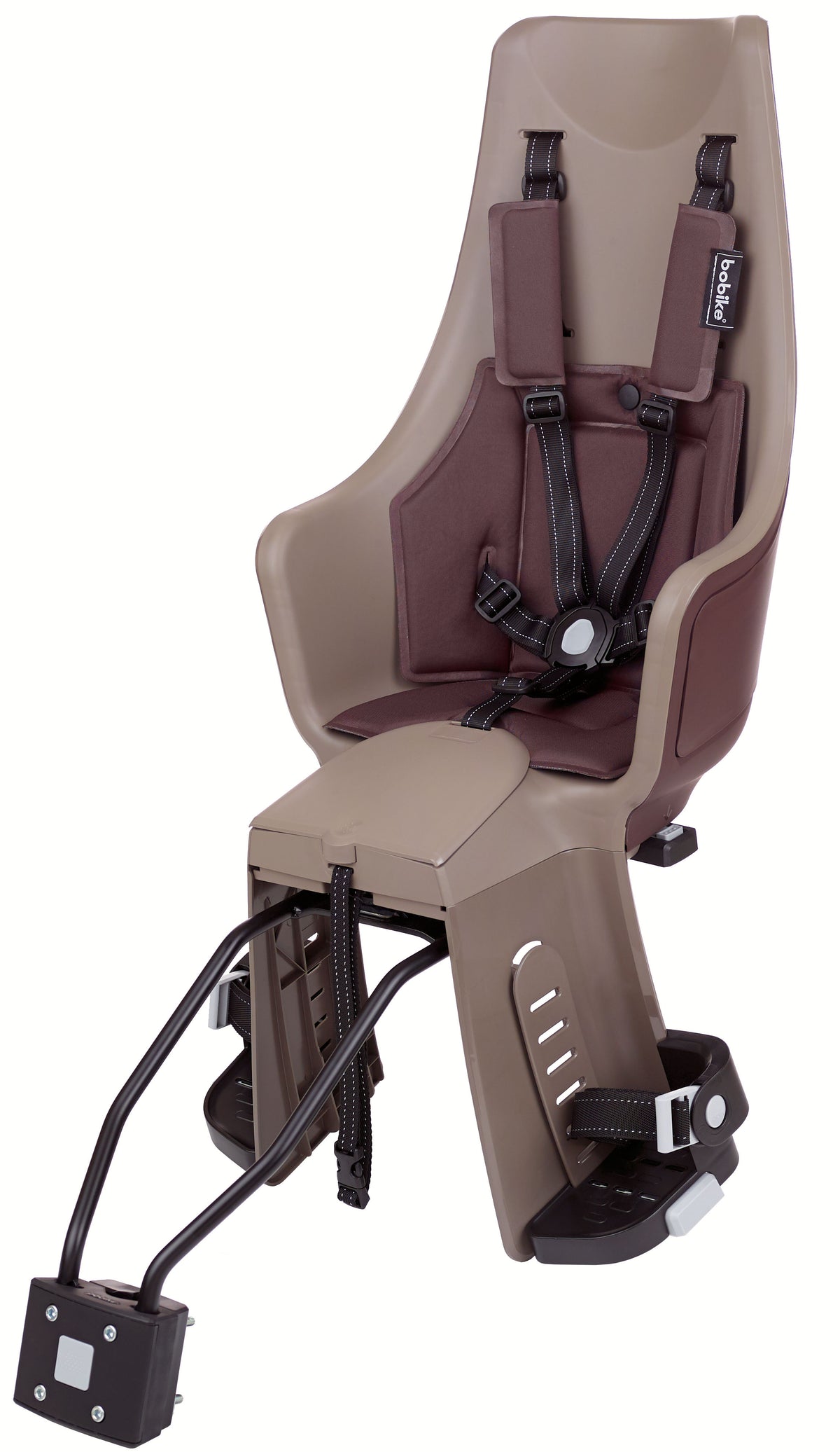 Bobike -Kindersitz hinter Maxi exklusiv plus Toffee Brown Frame Bestätigung (FF)