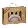 Holzpop-up-Spiel Regenbogen