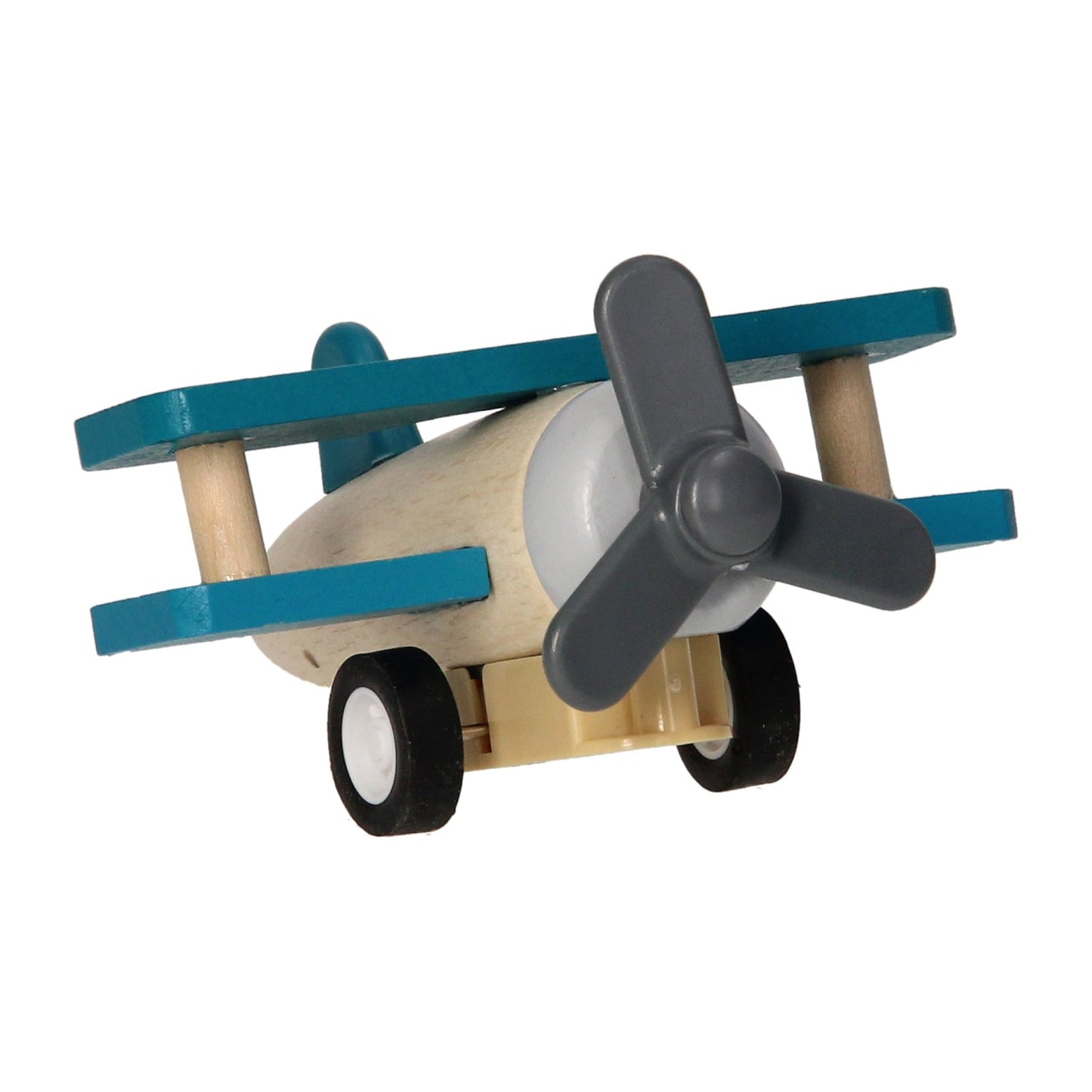 Doppeldeckerflugzeug aus Holz