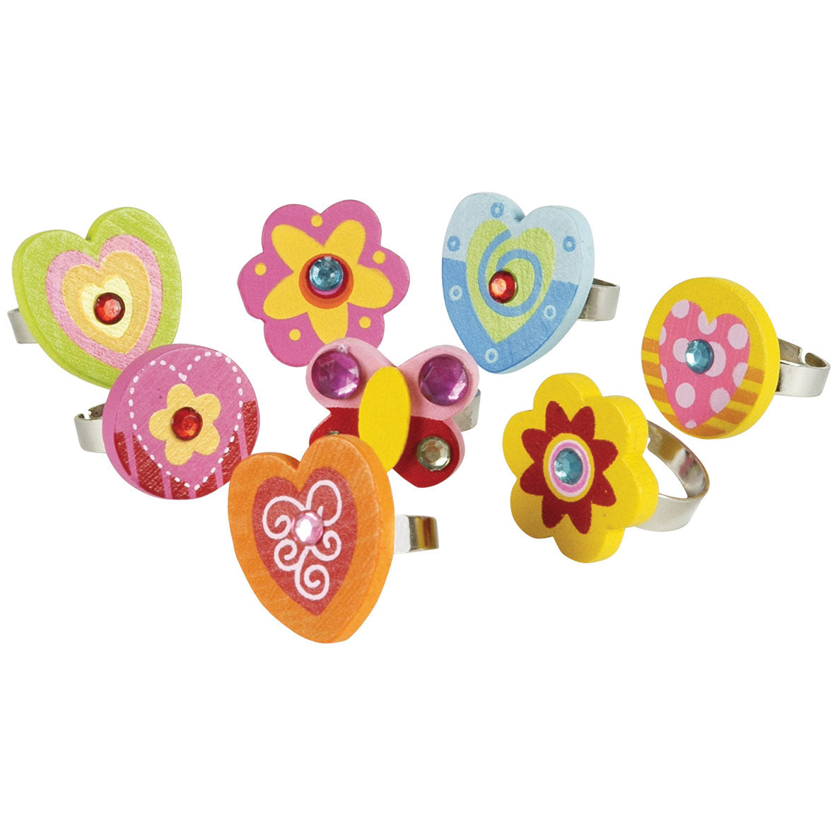 Floraler Holzring