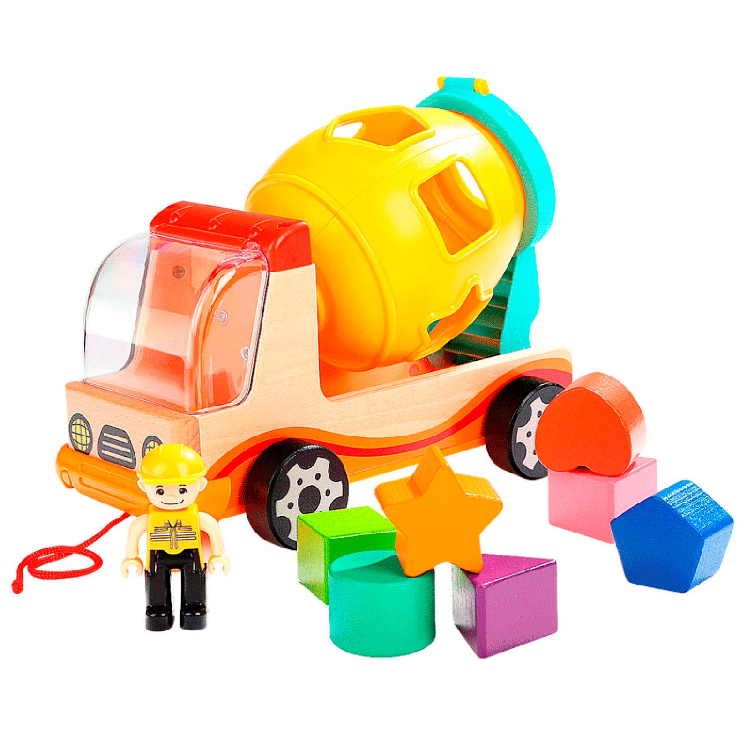 Trappright Mixer Car mit einem Sortierschiff