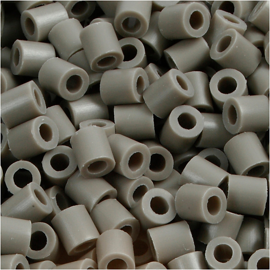Nabbi-Bügelperlen, Größe 5x5 mm, Lochgröße 2,5 mm, mittel, Esche (32226), 1100 Stück 1 Box