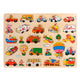 Topbright Mega-Studenpuzzle aus Holz – Fahrzeuge