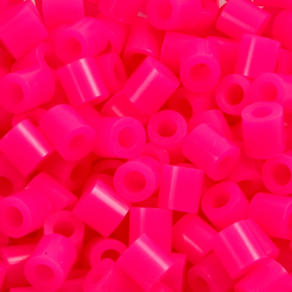 Nabbi-Perlen zum Aufbügeln, Größe 5 x 5 mm, Lochgröße 2,5 mm, mittel, kirschrot (32258), 6000 Stück, 1 Box