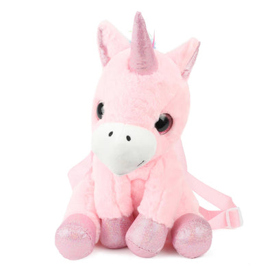 TOI-TOYS Einhorn Kuschel-Rucksack 30 cm