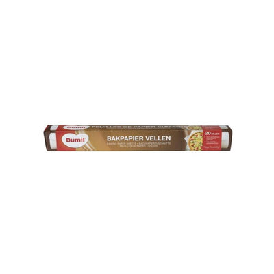 Dumilbraunes Backpapier 8m