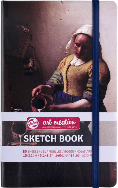 Talens Art Creation Skizzenbuch „Die Milchmagd“ | 13 x 21 cm, 140 g, 80 Blatt