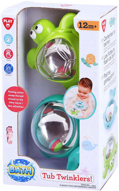 Spielen Sie Badewanne Twinkler - Wal und Schildkröte, 2st.