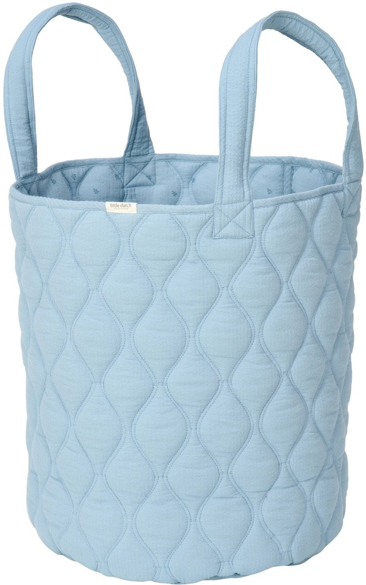 Little Dutch Pure Aufbewahrungskorb groß – Jeansblau