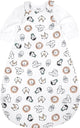 Meyco Baby Animal Babyschlafsack rund zweiteilig - Mehrfarbig - 50 56 - 2,5 Tog