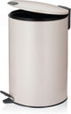 Kela Tretabfalleimer, 12 l, beige - | matt
