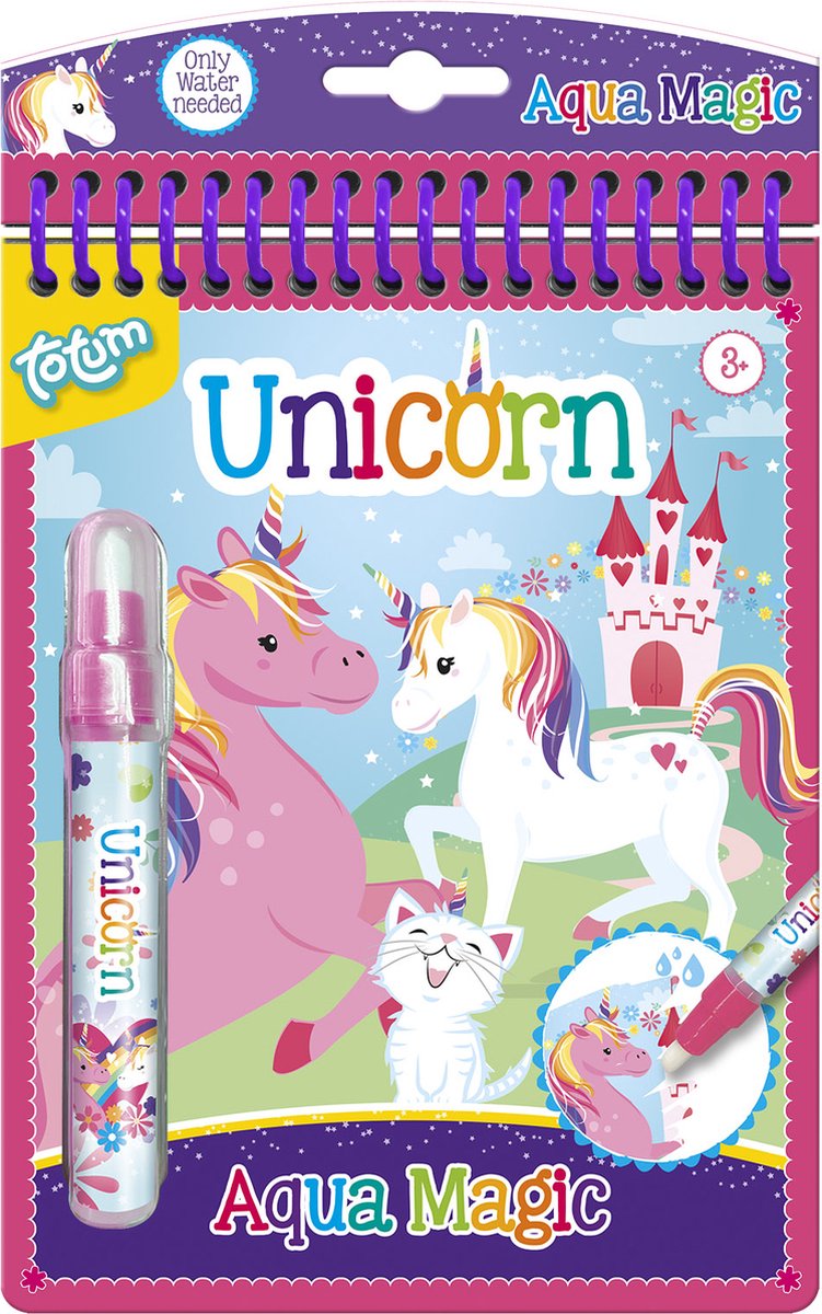 Totum Aqua Unicorn Wasser Malbuch