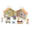 Tierarzt-Spielset aus Holz, 13-teilig.