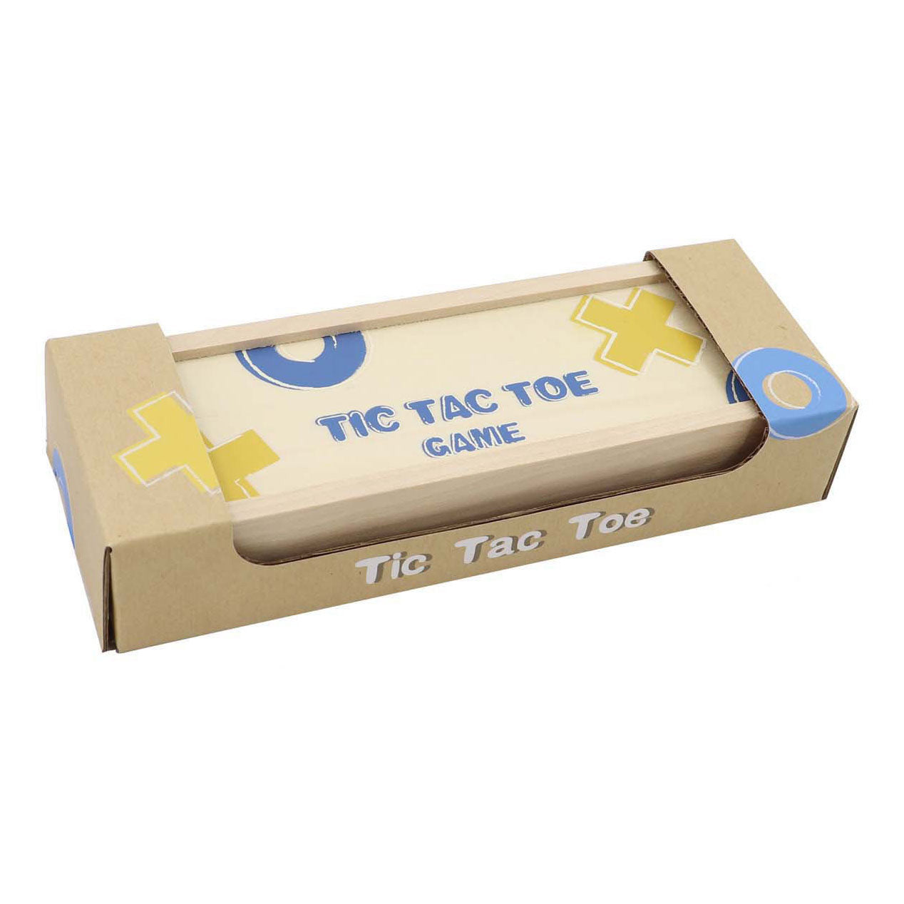 Tic-Tac-Toe-Spiel aus Holz