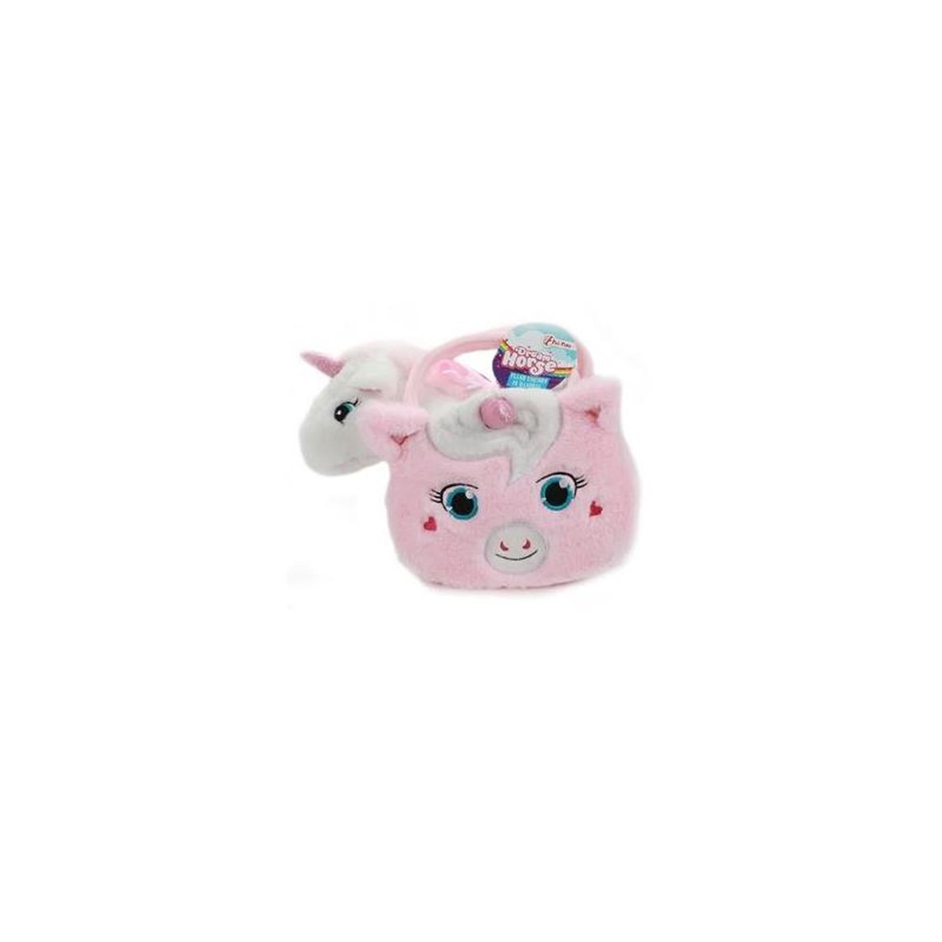 Traumpferd Pluchen Einhorn in der Tasche
