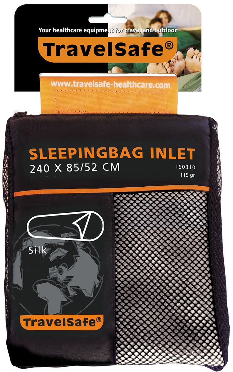 Travelsafe Seiden-Inlet-Mumie - 1Pers. - weiß natur
