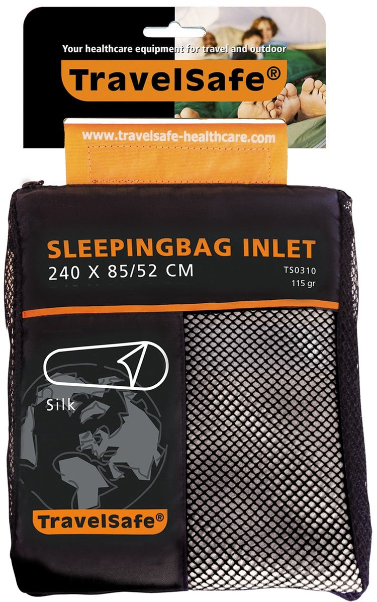 Travelsafe Seiden-Inlet-Mumie - 1Pers. - weiß natur