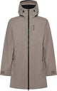 Didriksons Sören USX Parka Unisex Outdoor-Jacke – Aschebraun