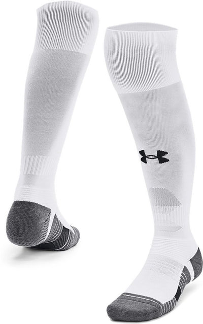 Under Armour UA Magnetico 1pk otc Unisex-Sportsocken – Weiß – Grau – Schwarz