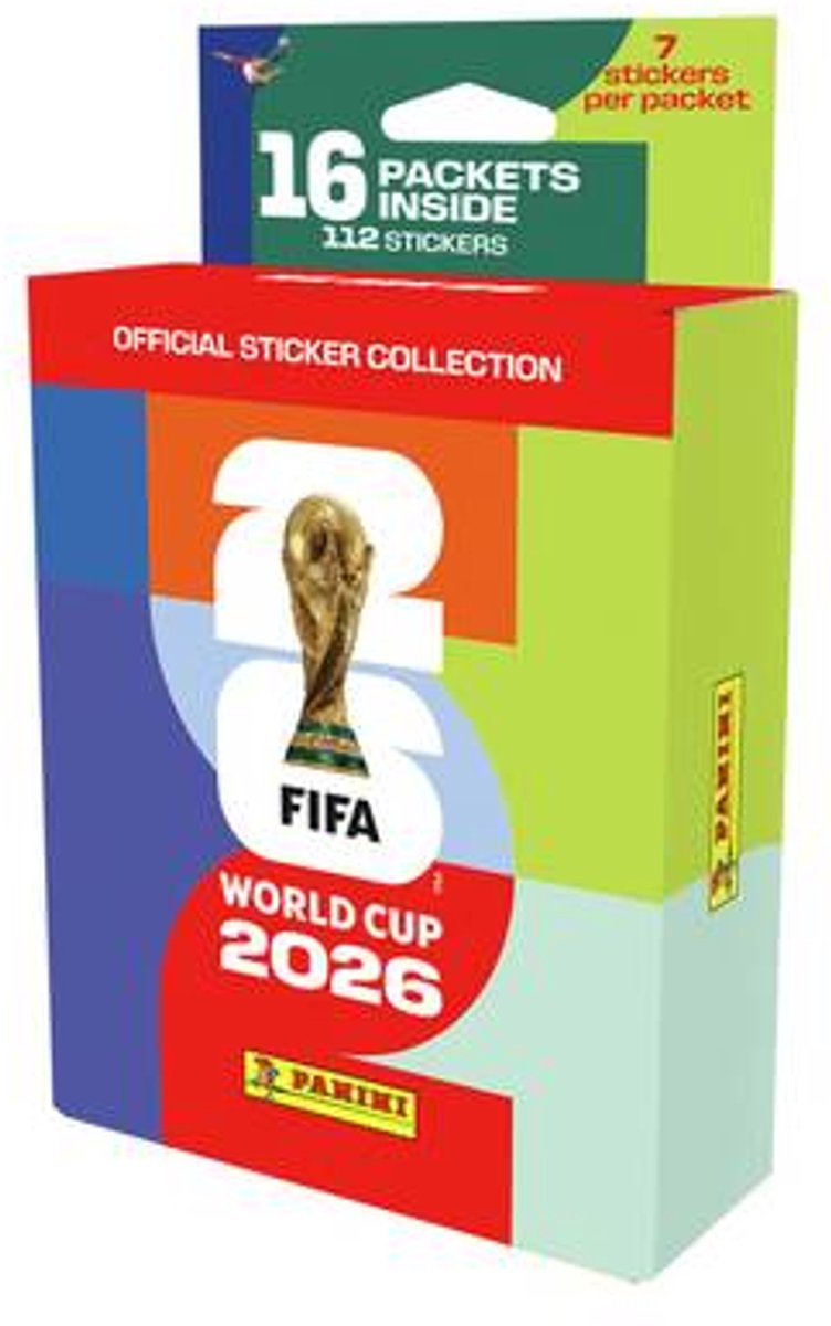 Panini - FIFA Fußball-Weltmeisterschaft 2026 - Aufkleber Mega-Öko-Blister