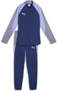 Puma individualblaze tracksuit Damen-Trainingsanzug – blaues Juwel – weiß-intensiver Lavendel