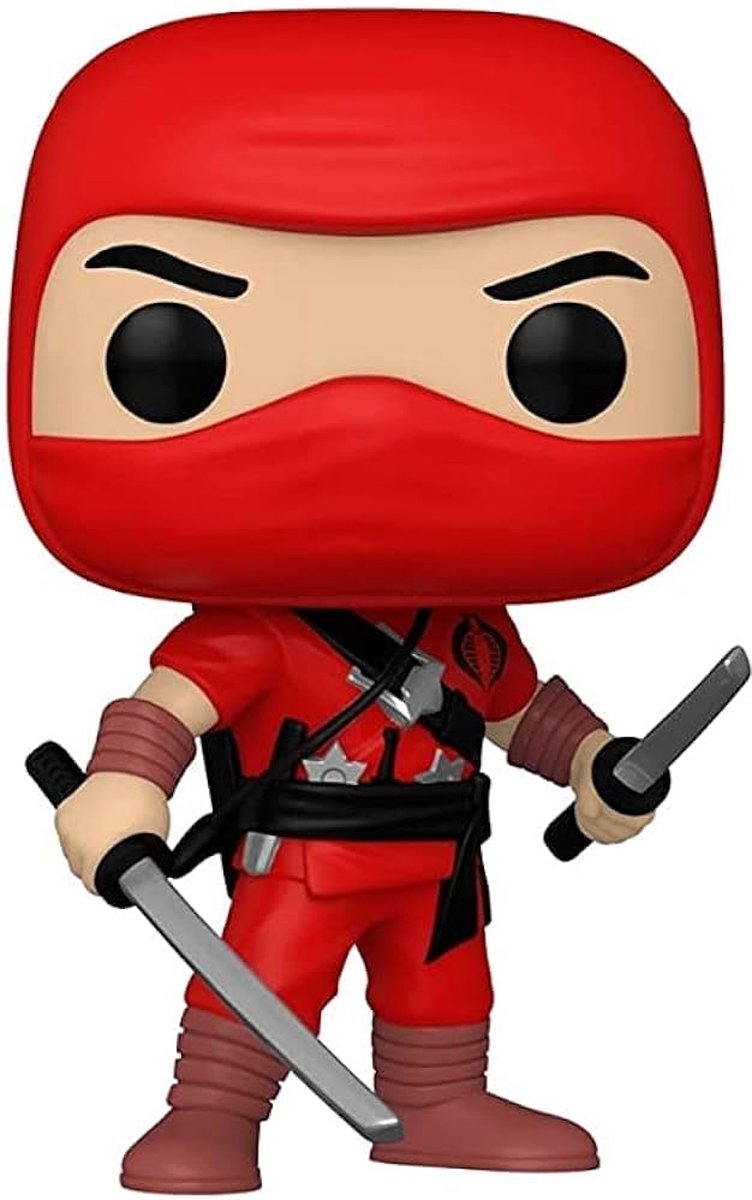 Funko-Pop! Retro-Spielzeug Red Ninja #79 GI Joe exklusiv