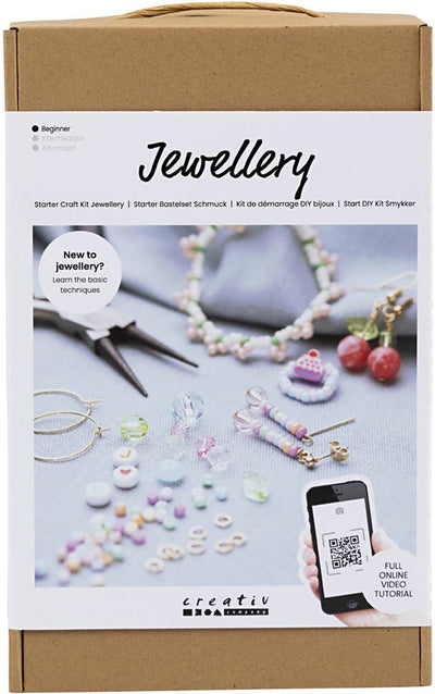 Creativ Company Starter Hobbyset Schmuck mit Perlen