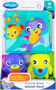 Playgro - Bubble Book Splash Book - Badespielzeug - - Spielzeug Baby - Spielzeug 1 Jahr - Babyspielzeug - Badespielzeug - Badespielzeug - Baby-Badespielzeug