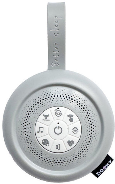 Dooky® Dooky wiederaufladbare Soundmaschine – Spieluhr – Grau