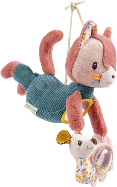 Lilliputiens – Action-Nomade – multifunktionales Spiel-Kuscheltier – Jeanne die Katze